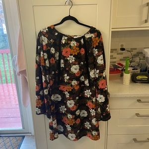 Floral Romper Dress - Built in Shorts